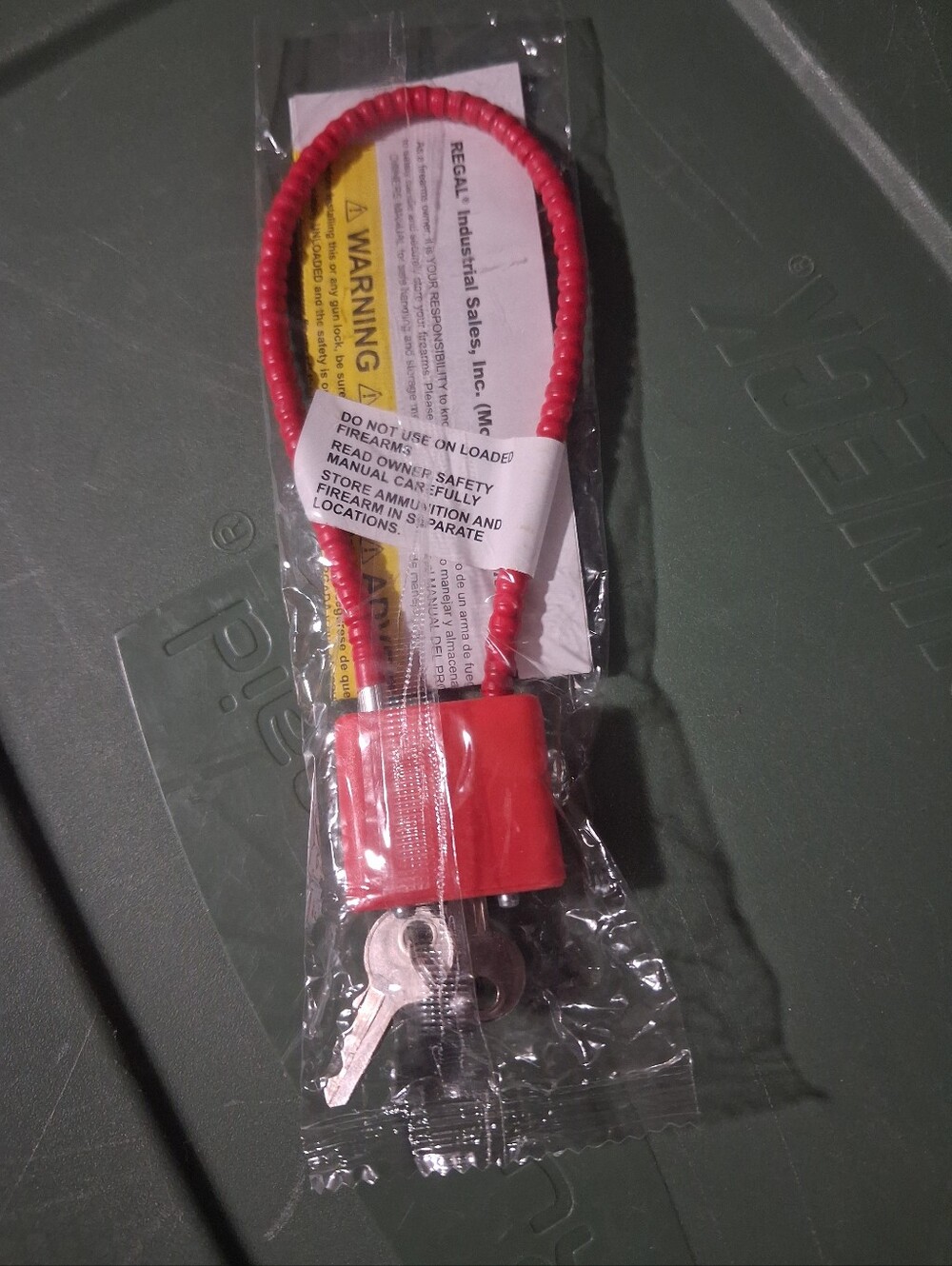 Keyed Cable Lock NEW
